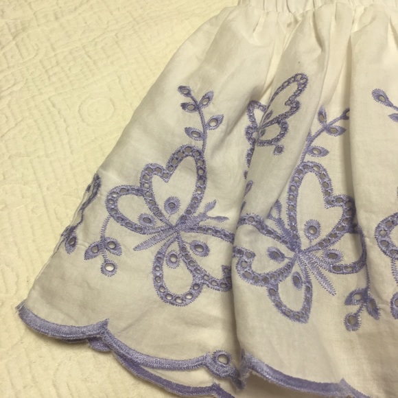 18m (4/$20) Eyelet Butterfly Lined Skirt by Cat & Jack - Picture 5 of 9